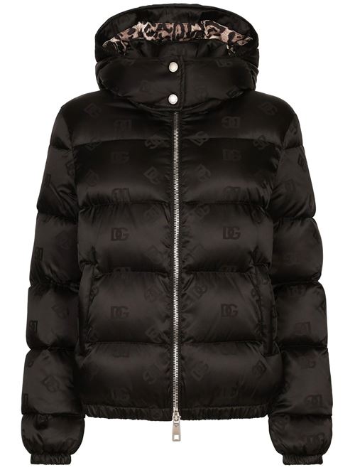 Down jacket with jacquard monogram Dolce & Gabbana | F9P48TGDCL4N0000